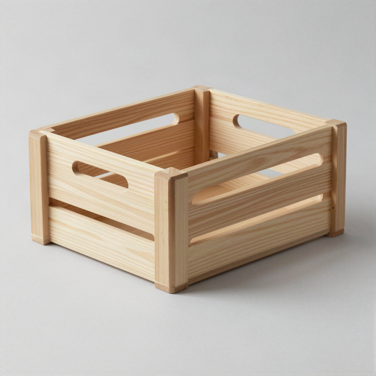 Stackable Wooden Storage Crate