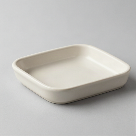 Ceramic Soap Dish with Drainage