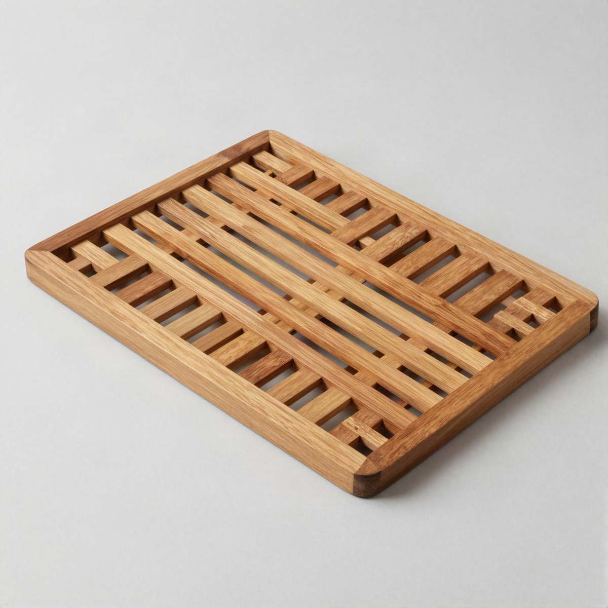 Teak Wood Bath Mat