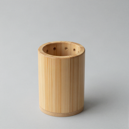Bamboo Toothbrush Holder