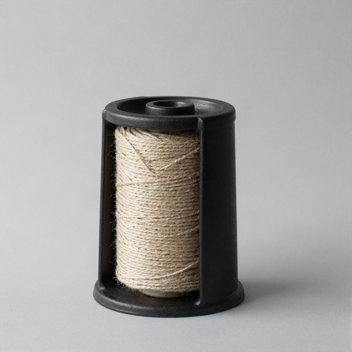 Waxed Twine Spool with Cast Iron Dispenser