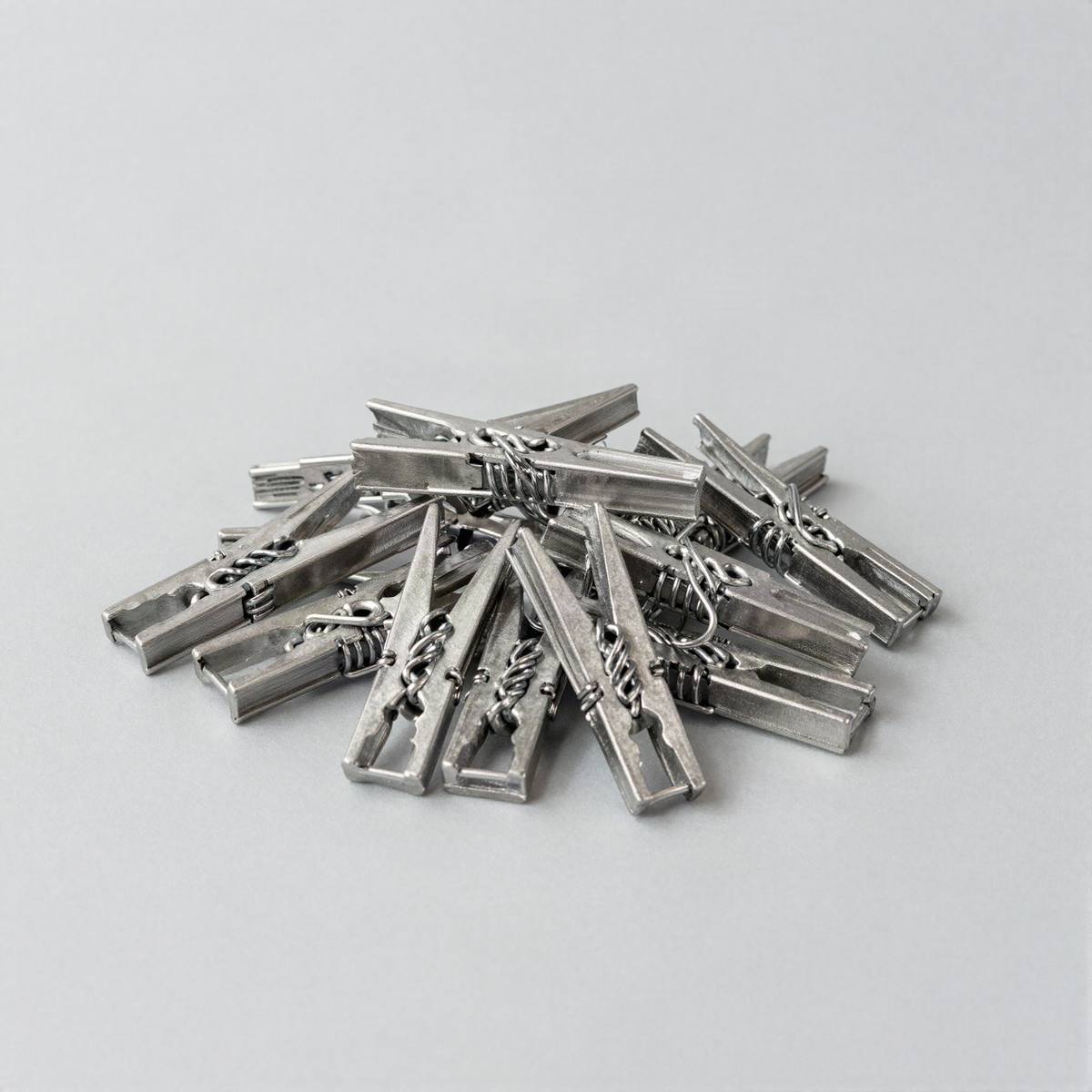 Stainless Steel Clothespin Set