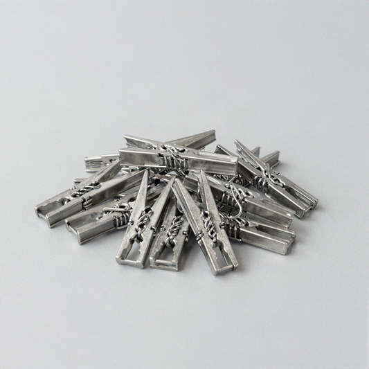 Stainless Steel Clothespin Set