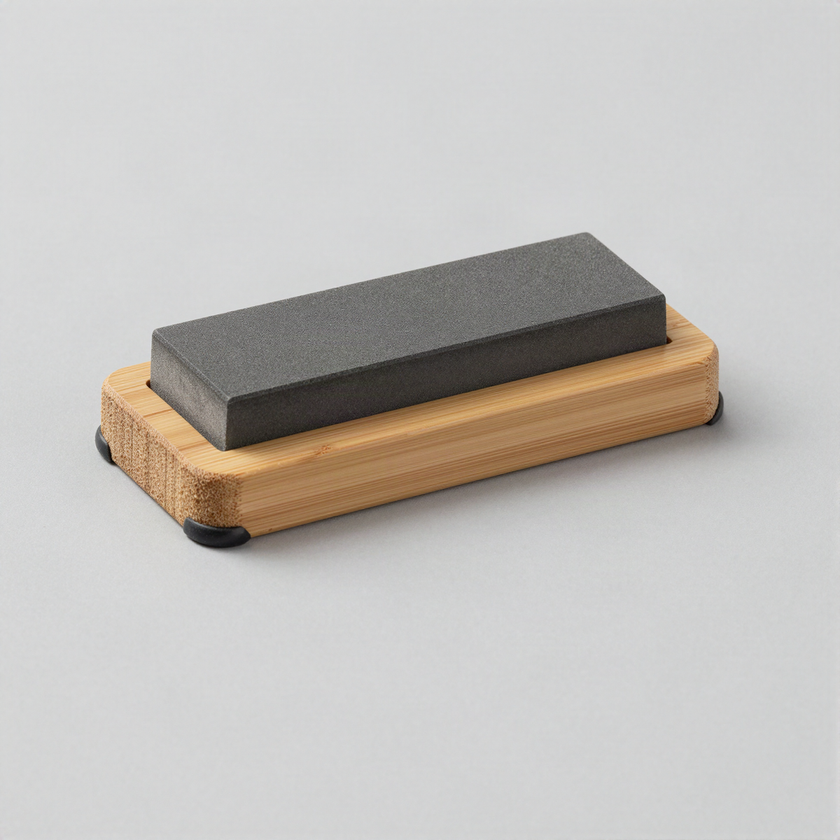 Whetstone Sharpening Set with Bamboo Base